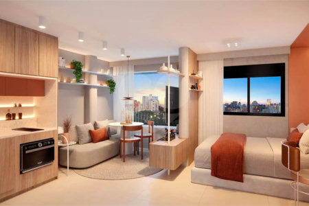 Apartamento à venda com 1 suíte em Vila Olímpia, São Paulo, SP
