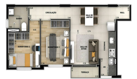 Apartamento à venda com 2 quartos em Tucuruvi, São Paulo, SP