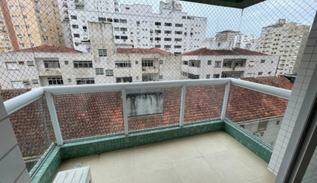 Apartamento para Locação no Boqueirão  2 Dormitórios 81m² – Santos/Sp