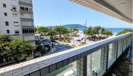 Apartamento com 4 dormitórios à venda, 200 m² por R$ 1.489.000,00 - Boqueirão - Santos/SP