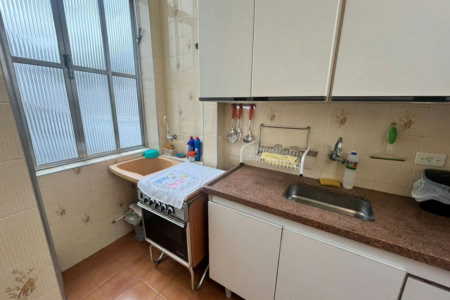 Apartamento à venda, 55 m² por R$ 380.000,00 - Embaré - Santos/SP