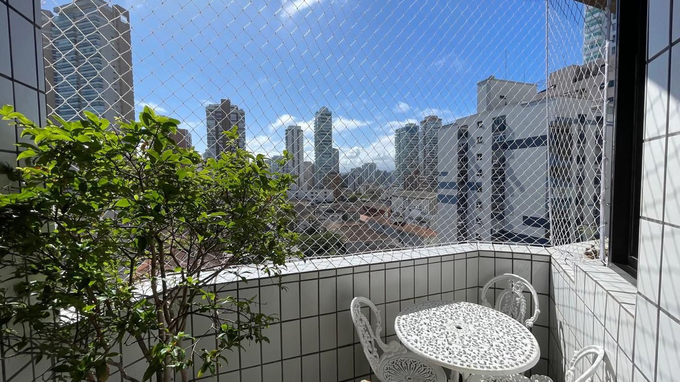 Apartamento com 4 dormitórios à venda, 180 m² por R$ 1.585.000,00 - Embaré - Santos/SP
