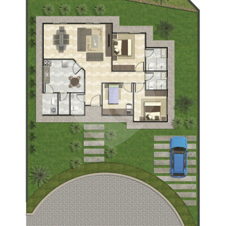 Casa em condomínio à venda com 3 quartos, sendo 1 suíte, em Jardim São Marcos, Bom Jesus dos Perdões, SP