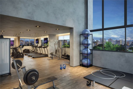 Apartamento à venda com 1 quarto em Vila Gertrudes, São Paulo, SP