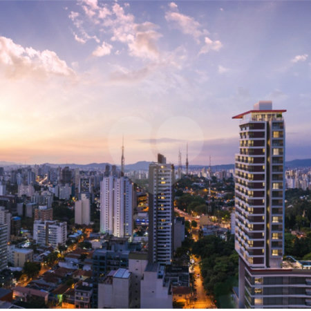 Apartamento à venda com 1 quarto em Pinheiros, São Paulo, SP