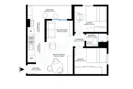 Apartamento à venda com 2 quartos em Parque Reboucas, São Paulo, SP
