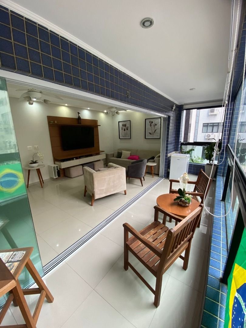 Apartamento com 3 dormitórios à venda, 158 m² por R$ 1.290.000,00 - Ponta da Praia - Santos/SP