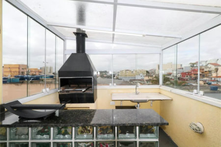 Cobertura à venda com 3 quartos, sendo 1 suíte,  em Santa Maria, Santo André, SP