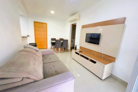 Apartamento para alugar, 54 m² por R$ 6.000,02/mês - Embaré - Santos/SP