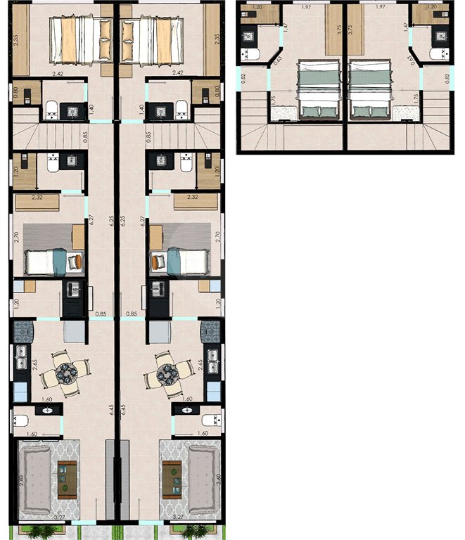 Casa Térrea à venda com 3 suítes em Boa Vista, Atibaia, SP