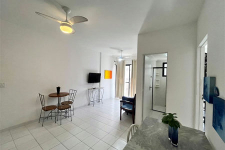 Apartamento com 1 dormitório à venda, 52 m² por R$ 281.000,00 - Jardim Três Marias - Guarujá/SP
