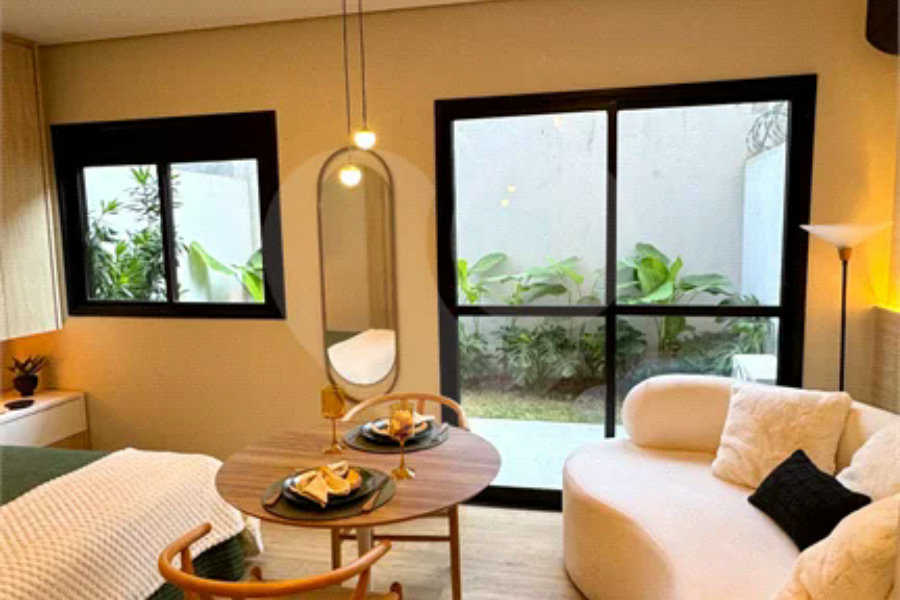 Apartamento garden para venda em Chácara Santo Antônio (Zona Sul) com 1 quarto, sendo 1 suíte , 39m²