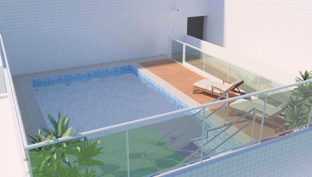 Apartamento Garden 94 m² com 2 dormitórios para venda ou aluguel no Embaré - Santos/SP