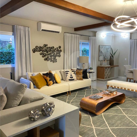 Casa à venda com 4 suítes no condomínio Marambaia, Vinhedo - SP