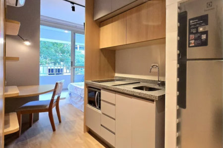 Studio à venda com 1 quarto em Pinheiros, São Paulo, SP