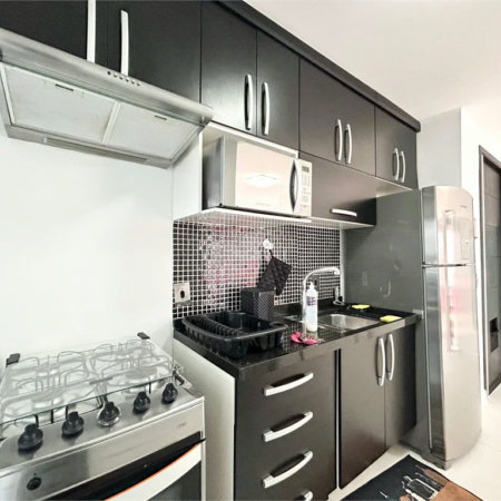 Apartamento à venda ou para alugar com 2 quartos, sendo 1 suíte, em Cidade Monções, São Paulo, SP