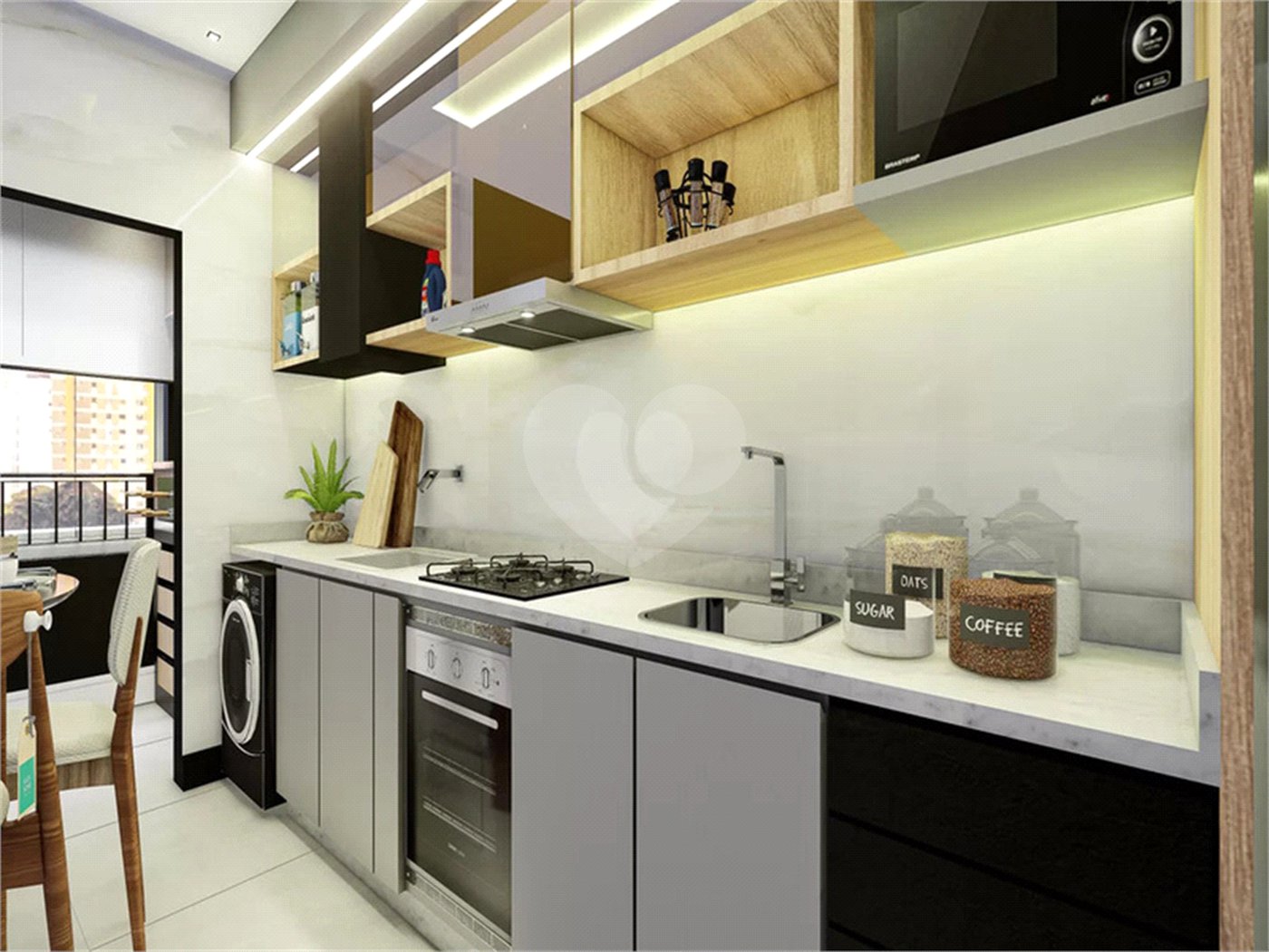 Apartamento à venda com 2 quartos, sendo 1 suíte, em Jardim Simus, Sorocaba, SP