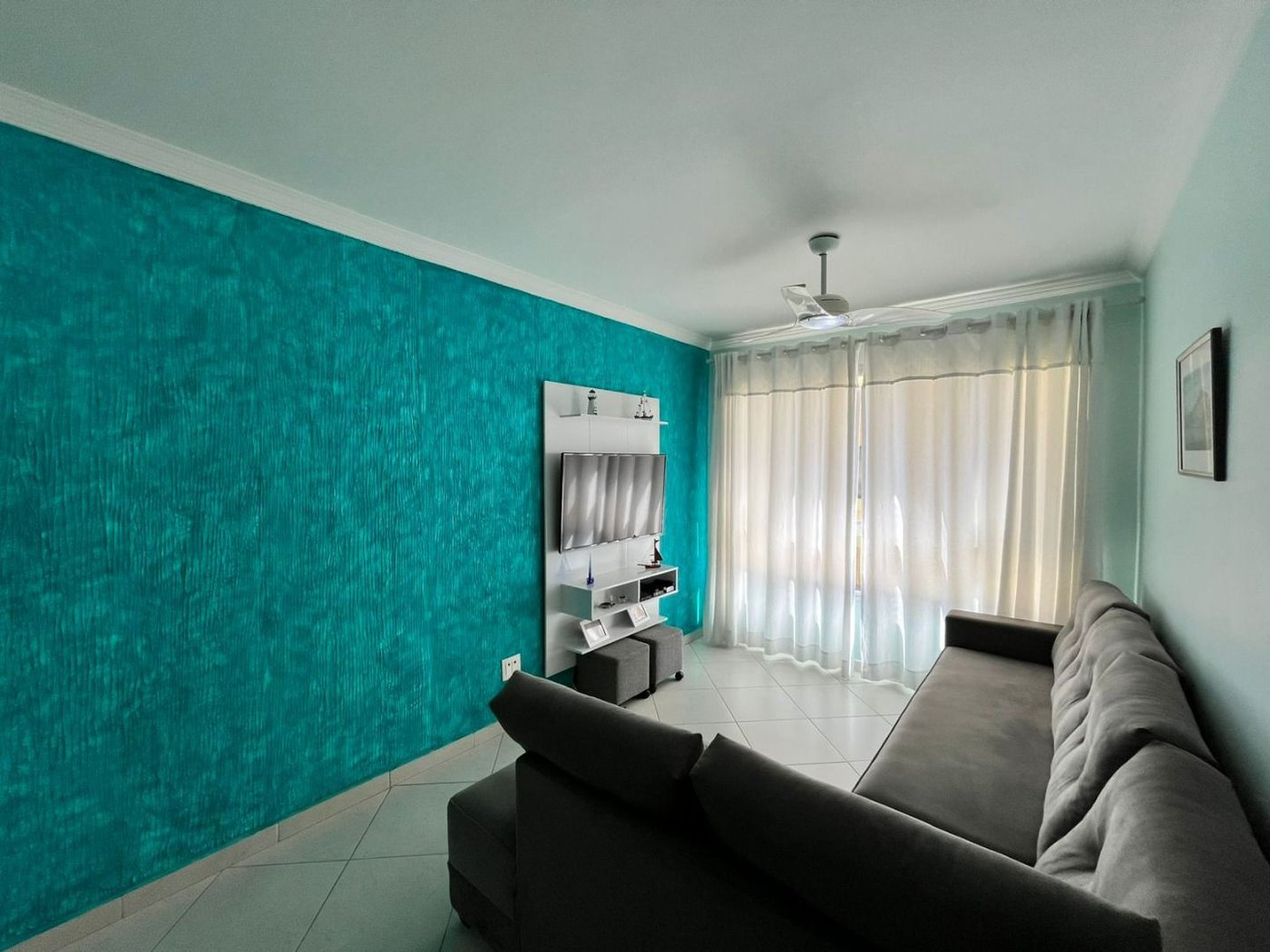 Apartamento à venda, 77 m² por R$ 480.000,00 - Jardim Las Palmas - Guarujá/SP