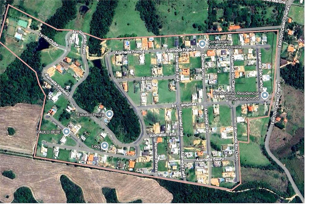 Terreno à venda no condomínio Village Araçoiaba, Araçoiaba da Serra - SP