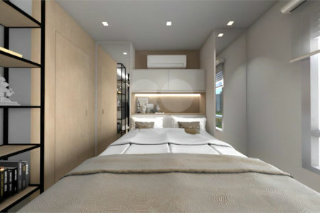 Apartamento à venda com 1 quarto no Centro, Mogi das Cruzes, SP