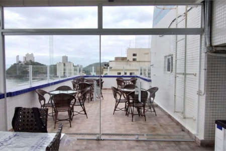 Apartamento Residencial à venda, Itararé, São Vicente - AP1108.