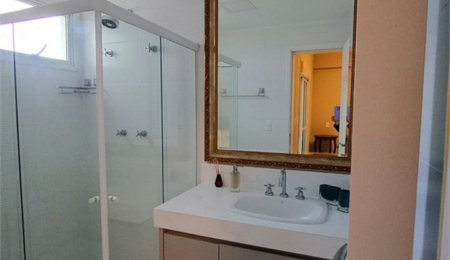 Apartamento Residencial para locação, Boqueirão, Santos - AP0256.