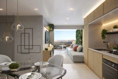 Apartamento à venda com 2 quartos, sendo 1 suíte,  em Vila Carlos de Campos, São Paulo, SP