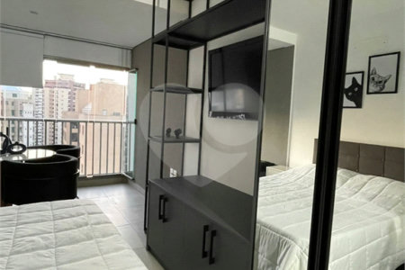 Studio à venda ou para alugar com 1 quarto em Indianópolis, São Paulo, SP