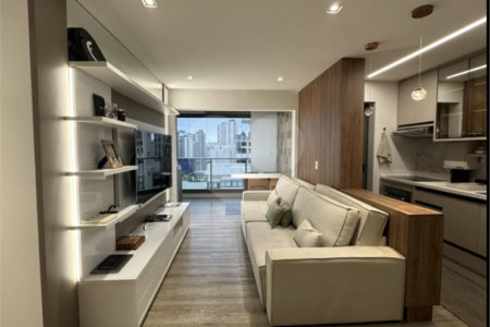 Apartamento para alugar com 2 quartos, sendo 1 suíte,  em Indianópolis, São Paulo, SP