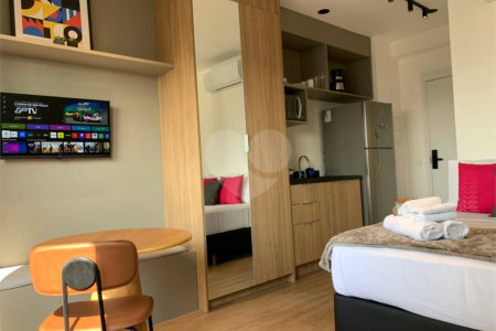 Apartamento à venda com 1 quarto em Vila Olímpia, São Paulo, SP