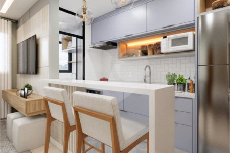 Apartamento à venda com 1 suíte em Alvinópolis, Atibaia, SP