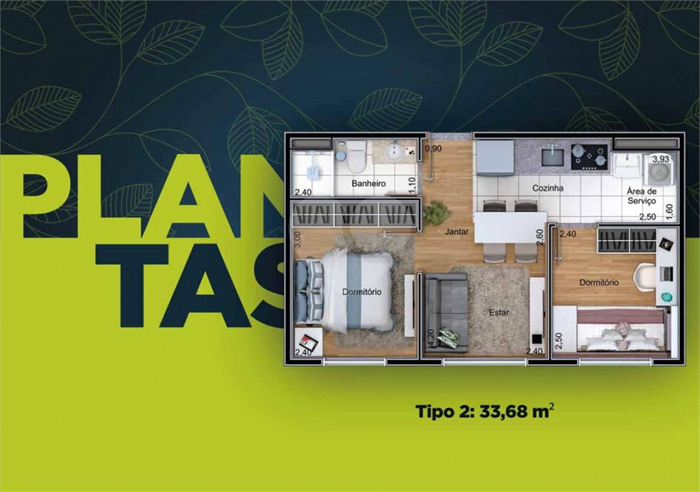 Apartamento à venda com 2 quartos em Jardim Vivan, São Paulo, SP