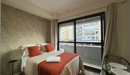 Apartamento à venda com 1 quarto em Vila Cordeiro, São Paulo, SP