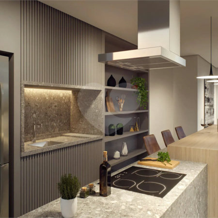 Apartamento à venda com 1 quarto em Vila Gertrudes, São Paulo, SP