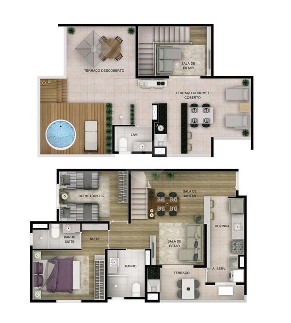 Apartamento 120m² 2
