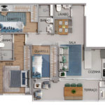 Apartamento à venda com 2 suítes em Barueri, Barueri, SP