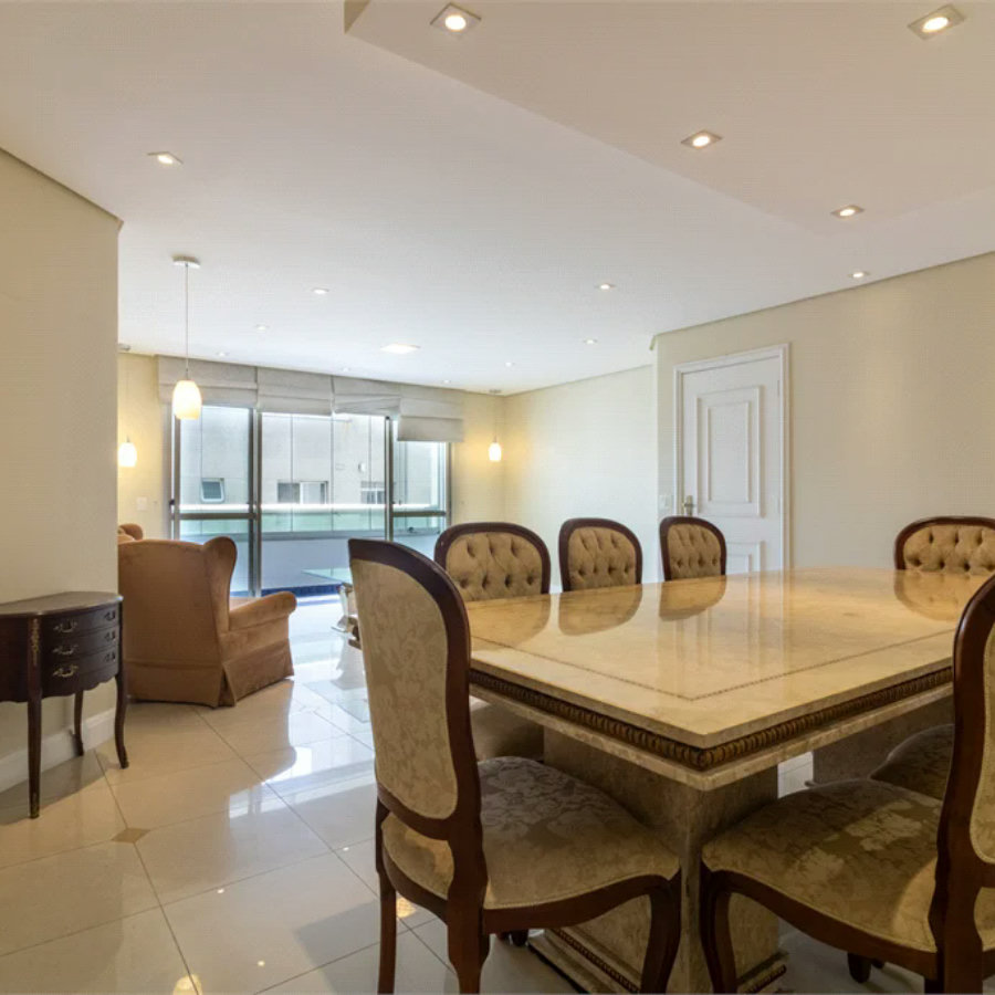 Apartamento à venda com 4 quartos, sendo 3 suítes, em Brooklin Paulista, São Paulo, SP