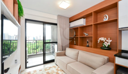 Apartamento à venda com 1 quarto em Mirandópolis, São Paulo, SP
