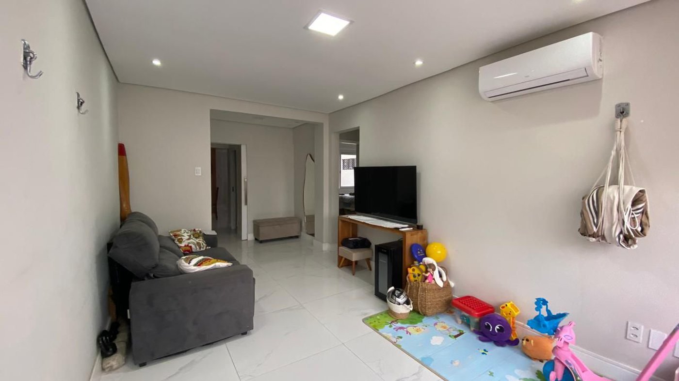 Apartamento com 2 dormitórios à venda, 87 m² por R$ 800.000,00 - Boqueirão - Santos/SP