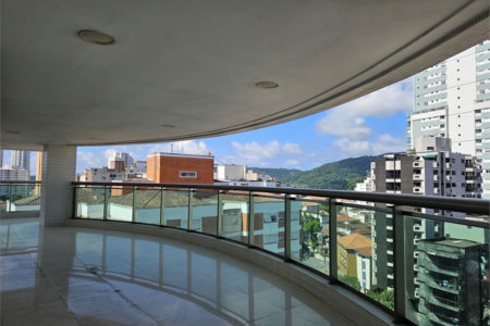 Apartamento com 4 dormitórios à venda, 538 m² por R$ 7.500.000,00 - Ponta da Praia - Santos/SP