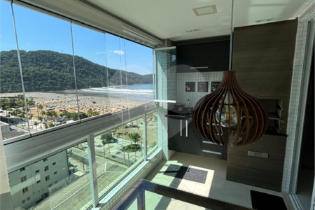 Apartamento à venda com 3 quartos, sendo 1 suíte, em Canto do Forte, Praia Grande, SP