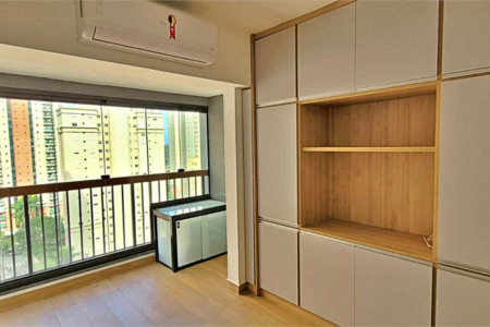 Apartamento à venda com 1 quarto em Brooklin Paulista, São Paulo, SP
