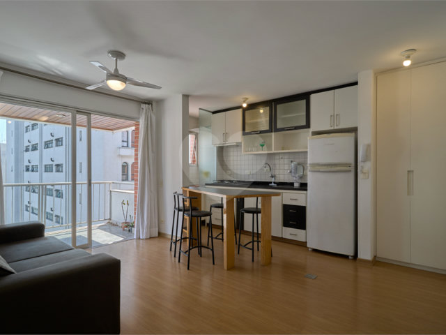 Apartamento para alugar com 1 quarto em Moema, São Paulo, SP