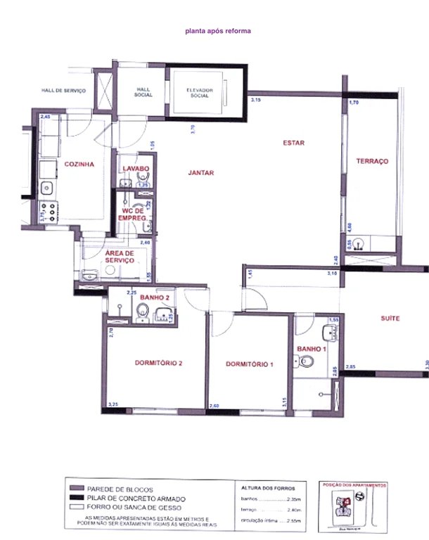 Apartamento à venda ou para alugar com 3 quartos, sendo 2 suítes, em Vila Leopoldina, São Paulo, SP
