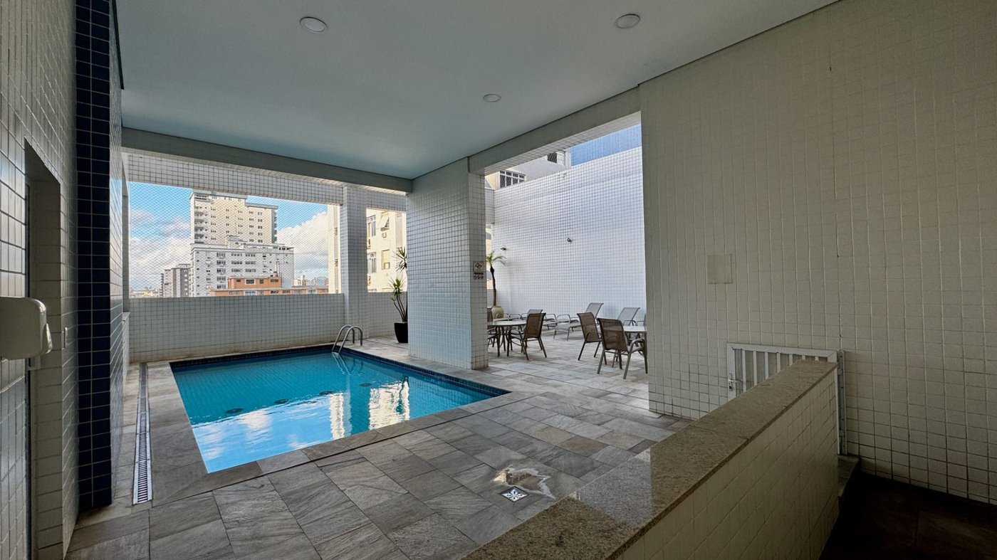 Apartamento com 3 dormitórios, 129 m² - venda por R$ 2.190.000,00 ou aluguel por R$ 11.770,00/mês - Aparecida - Santos/SP