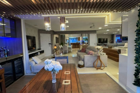 Apartamento com 3 dormitórios à venda, 200 m² por R$ 3.180.000,00 - Ponta da Praia - Santos/SP