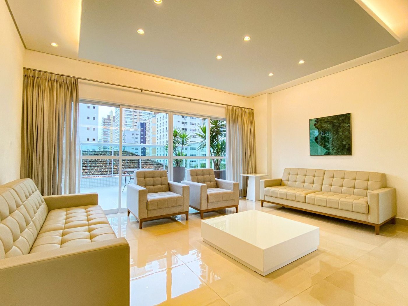 Apartamento com 2 dormitórios para alugar, 76 m² por R$ 7.000,00/mês - Gonzaga - Santos/SP