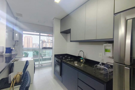 Apartamento com 2 dormitórios para alugar, 76 m² por R$ 7.000,00/mês - Gonzaga - Santos/SP