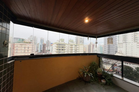 Apartamento com 3 dormitórios à venda, 145 m² por R$ 1.350.000,00 - Pompéia - Santos/SP