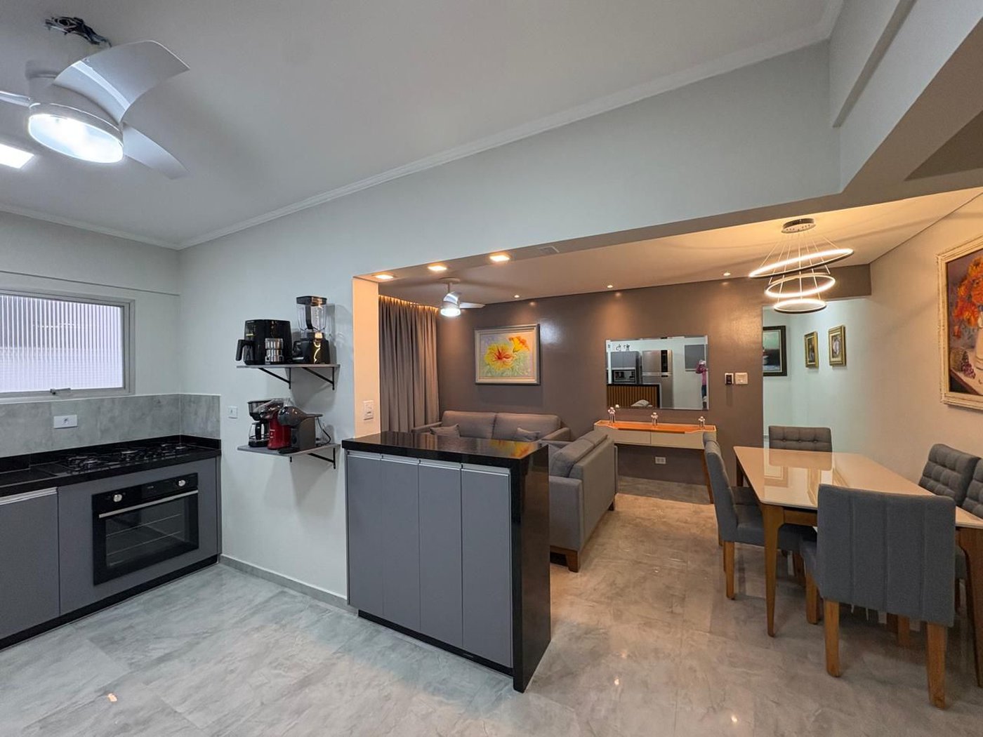 Apartamento com 2 dormitórios à venda, 96 m² por R$ 1.065.000,00 - Aparecida - Santos/SP